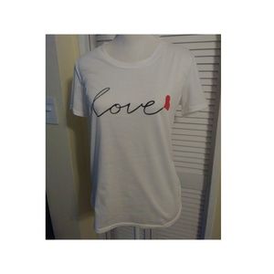 Love T shirt Perfect condition never worn